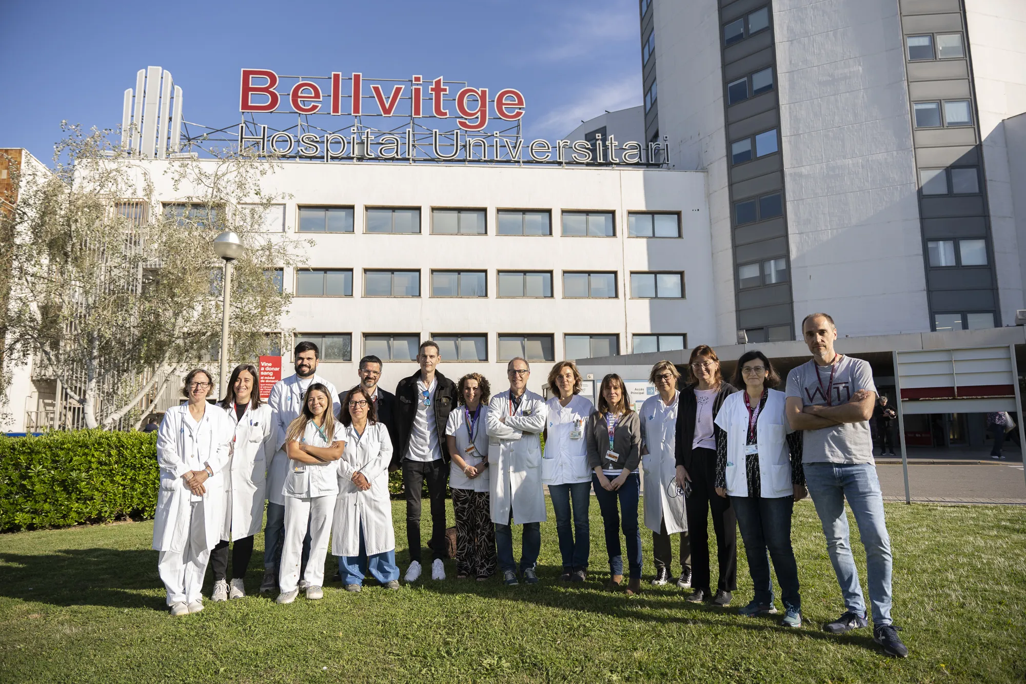 Equipo medico hospital bellvitge